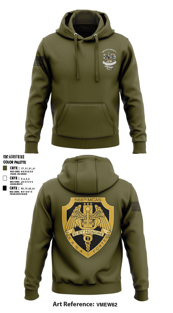 Hoodie, 566 MCAS, Army, Teamtime, Team time, sublimation, custom sports apparel, team uniforms, spirit wear, spiritwear, sports uniforms, custom shirts, team store, custom team store, fundraiser sports, apparel fundraiser