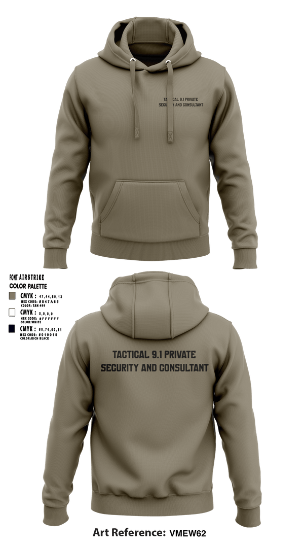 Hoodie, Tactical 9.1 Private Security and Security consultant, Police, Teamtime, Team time, sublimation, custom sports apparel, team uniforms, spirit wear, spiritwear, sports uniforms, custom shirts, team store, custom team store, fundraiser sports, apparel fundraiser