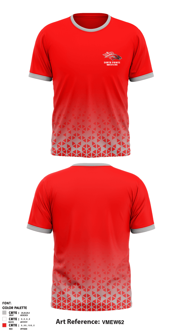 Short Sleeve Rash Guard Shirt, South Pointe High School Wrestling, Wrestling, Teamtime, Team time, sublimation, custom sports apparel, team uniforms, spirit wear, spiritwear, sports uniforms, custom shirts, team store, custom team store, fundraiser sports, apparel fundraiser