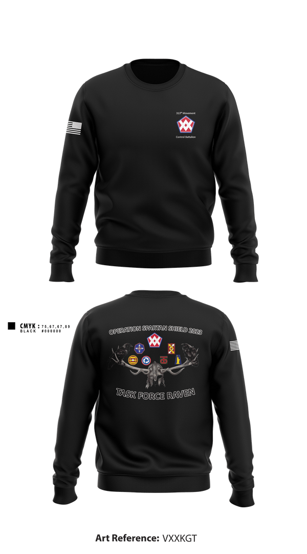 Crew Neck Sweatshirt, , Army, Teamtime, Team time, sublimation, custom sports apparel, team uniforms, spirit wear, spiritwear, sports uniforms, custom shirts, team store, custom team store, fundraiser sports, apparel fundraiser
