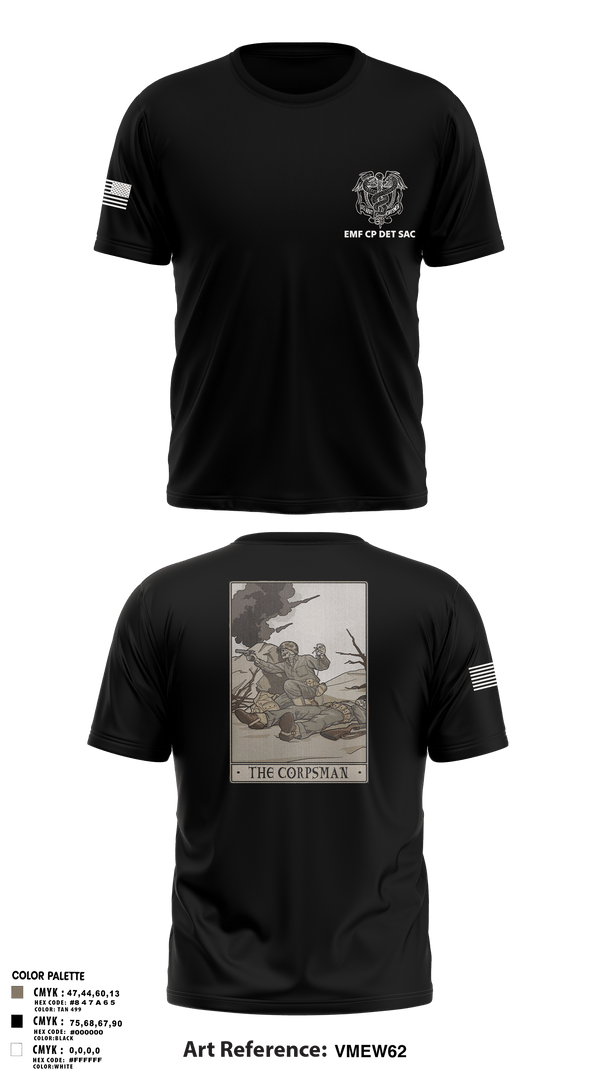 Short Sleeve Performance Shirt, EMF CP DET SAC, , Teamtime, Team time, sublimation, custom sports apparel, team uniforms, spirit wear, spiritwear, sports uniforms, custom shirts, team store, custom team store, fundraiser sports, apparel fundraiser