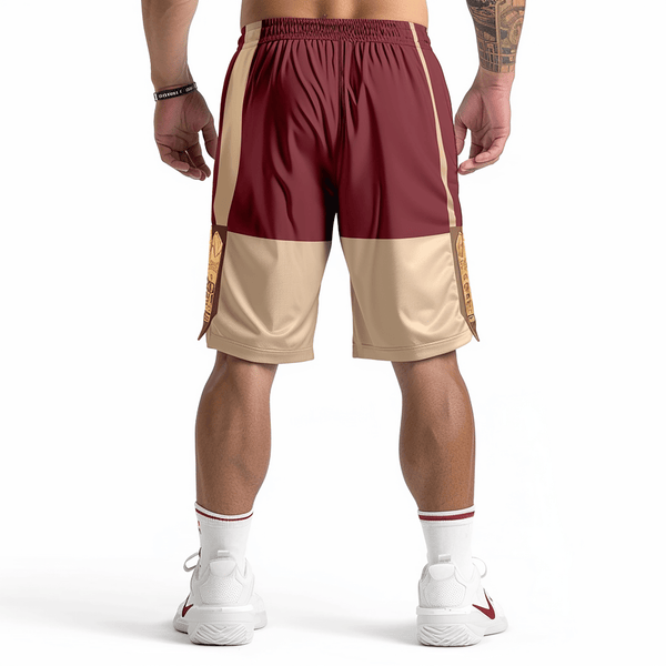 Athletic Shorts With Pockets, RockieRed, Men's Basketball, Teamtime, Team time, sublimation, custom sports apparel, team uniforms, spirit wear, spiritwear, sports uniforms, custom shirts, team store, custom team store, fundraiser sports, apparel fundraiser