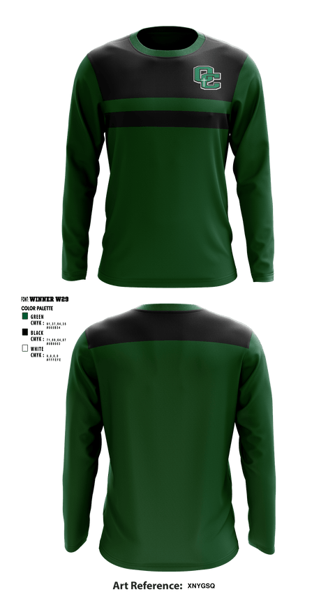 Long Sleeve Performance Shirt, Owensboro Catholic High School Cheer, Cheer, Teamtime, Team time, sublimation, custom sports apparel, team uniforms, spirit wear, spiritwear, sports uniforms, custom shirts, team store, custom team store, fundraiser sports, apparel fundraiser