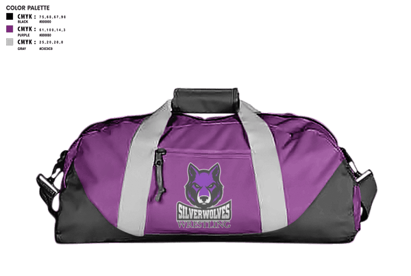 Duffle Bag, Riverton High School Wrestling, Wrestling, Teamtime, Team time, sublimation, custom sports apparel, team uniforms, spirit wear, spiritwear, sports uniforms, custom shirts, team store, custom team store, fundraiser sports, apparel fundraiser
