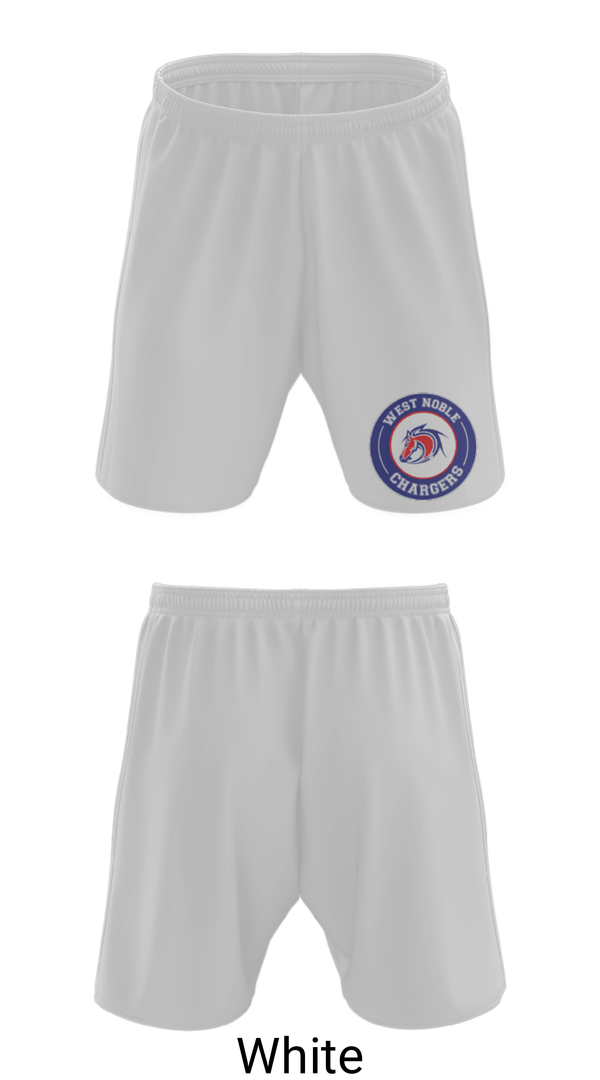 Athletic Shorts With Pockets, West Noble High School Gymnastics, Spirit Store, Teamtime, Team time, sublimation, custom sports apparel, team uniforms, spirit wear, spiritwear, sports uniforms, custom shirts, team store, custom team store, fundraiser sports, apparel fundraiser