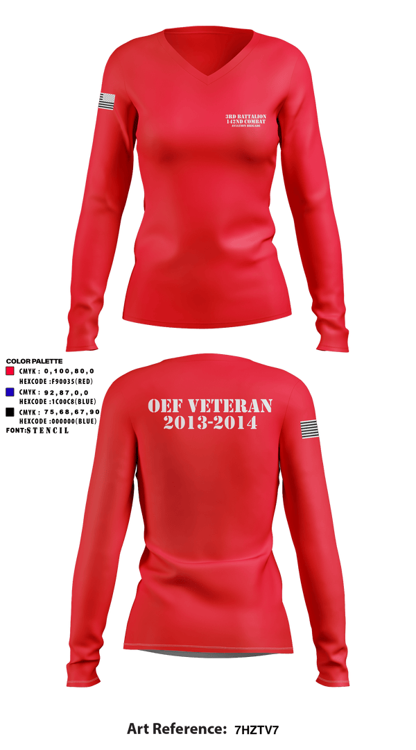 Women's Long Sleeve Vneck Shirt, , Army, Teamtime, Team time, sublimation, custom sports apparel, team uniforms, spirit wear, spiritwear, sports uniforms, custom shirts, team store, custom team store, fundraiser sports, apparel fundraiser