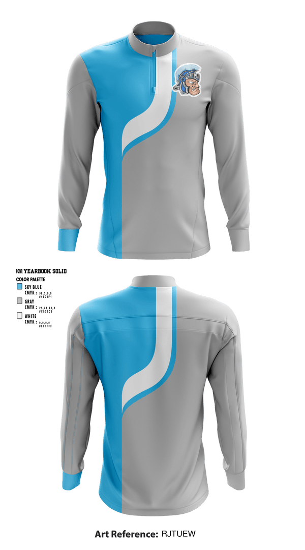 Quarter Zip Jacket, Widefield High School Swimming, Swimming, Teamtime, Team time, sublimation, custom sports apparel, team uniforms, spirit wear, spiritwear, sports uniforms, custom shirts, team store, custom team store, fundraiser sports, apparel fundraiser