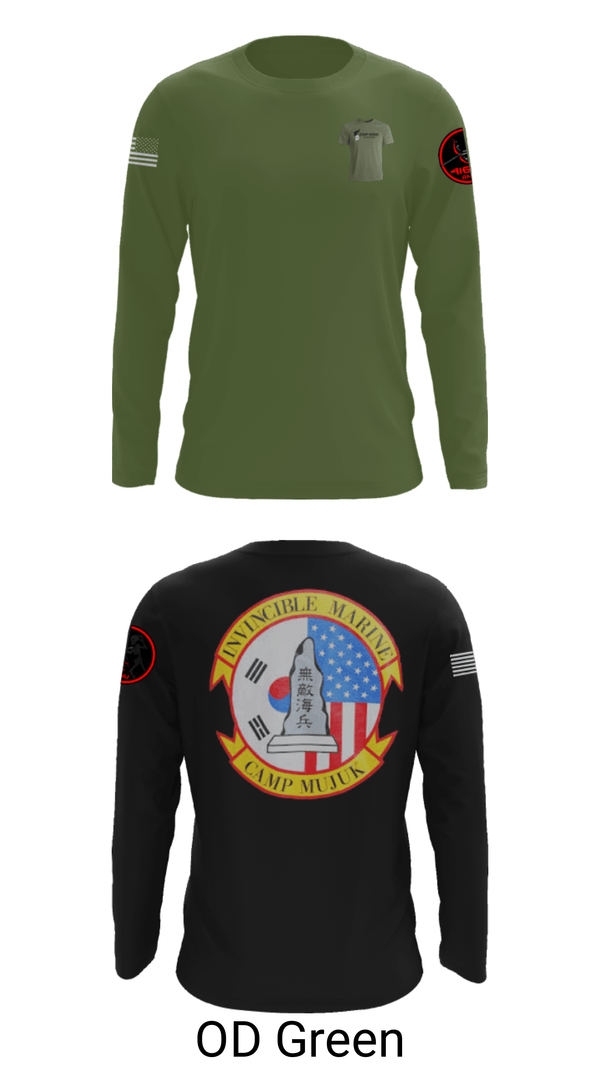 Long Sleeve Performance Shirt, , Marines, Teamtime, Team time, sublimation, custom sports apparel, team uniforms, spirit wear, spiritwear, sports uniforms, custom shirts, team store, custom team store, fundraiser sports, apparel fundraiser