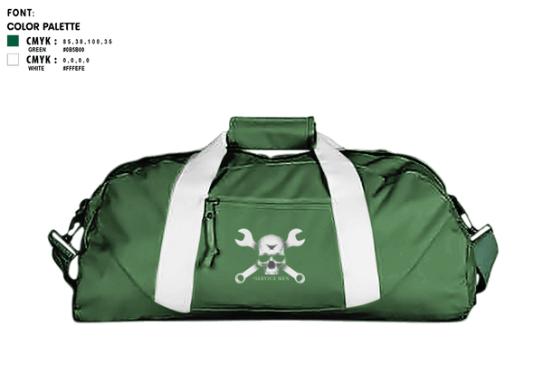 Duffle Bag, The ServicemenThe Servicemen, , Teamtime, Team time, sublimation, custom sports apparel, team uniforms, spirit wear, spiritwear, sports uniforms, custom shirts, team store, custom team store, fundraiser sports, apparel fundraiser