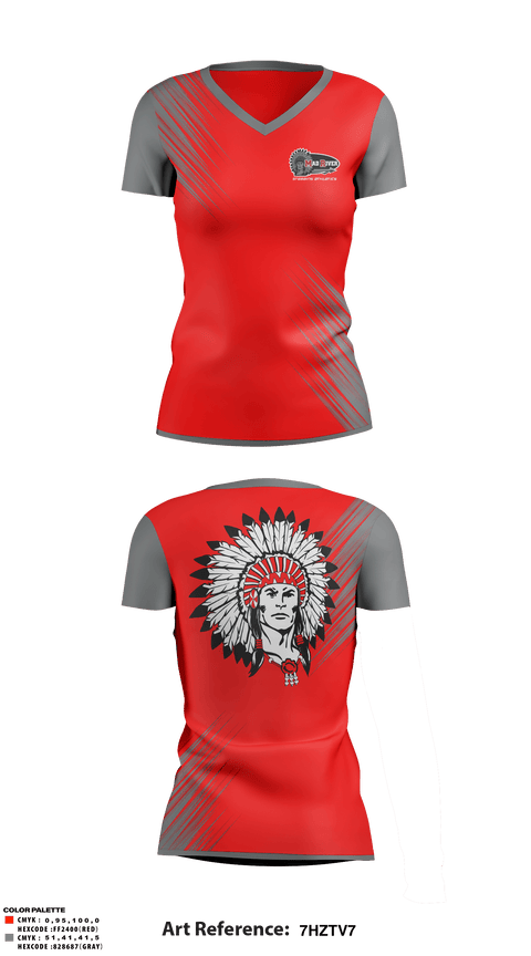 Women's Short Sleeve Vneck Shirt, Stebbins High School Softball, Softball, Teamtime, Team time, sublimation, custom sports apparel, team uniforms, spirit wear, spiritwear, sports uniforms, custom shirts, team store, custom team store, fundraiser sports, apparel fundraiser