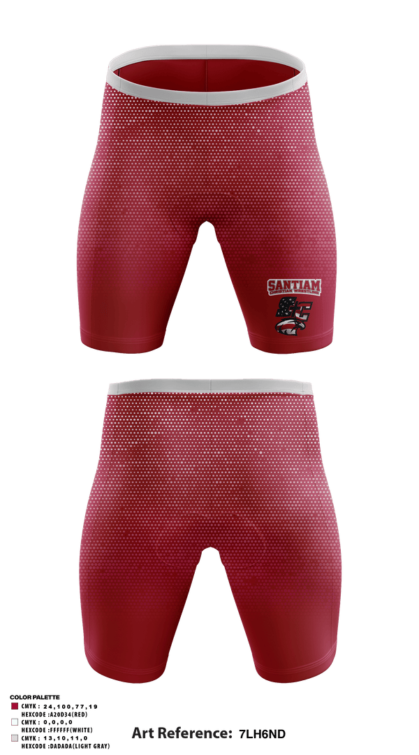 Men's Compression Shorts, Santiam Christian School Wrestling, Wrestling, Teamtime, Team time, sublimation, custom sports apparel, team uniforms, spirit wear, spiritwear, sports uniforms, custom shirts, team store, custom team store, fundraiser sports, apparel fundraiser
