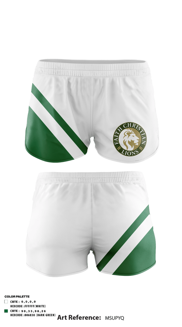 Track Shorts, Faith Christian School Track and Field, Track & Field, Teamtime, Team time, sublimation, custom sports apparel, team uniforms, spirit wear, spiritwear, sports uniforms, custom shirts, team store, custom team store, fundraiser sports, apparel fundraiser