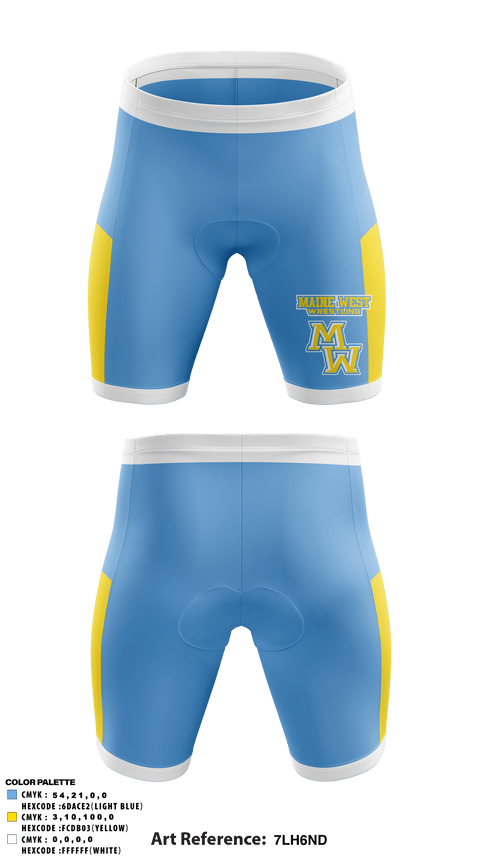 Men's Compression Shorts, Maine West High School Wrestling, Wrestling, Teamtime, Team time, sublimation, custom sports apparel, team uniforms, spirit wear, spiritwear, sports uniforms, custom shirts, team store, custom team store, fundraiser sports, apparel fundraiser