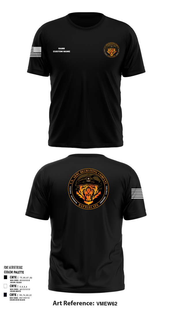 Short Sleeve Performance Shirt, Evansville Army Recruiting Company, , Teamtime, Team time, sublimation, custom sports apparel, team uniforms, spirit wear, spiritwear, sports uniforms, custom shirts, team store, custom team store, fundraiser sports, apparel fundraiser