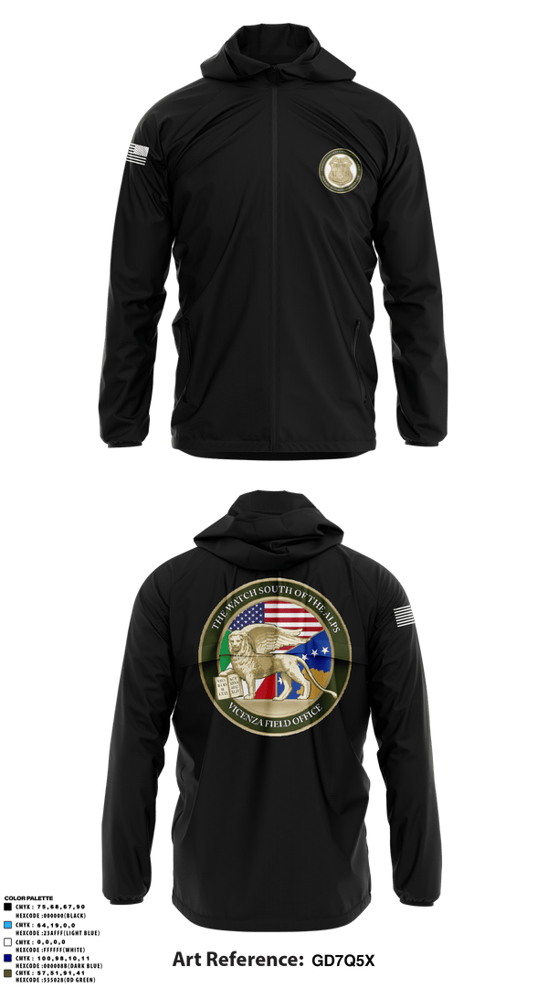 Windbreaker, , Army, Teamtime, Team time, sublimation, custom sports apparel, team uniforms, spirit wear, spiritwear, sports uniforms, custom shirts, team store, custom team store, fundraiser sports, apparel fundraiser