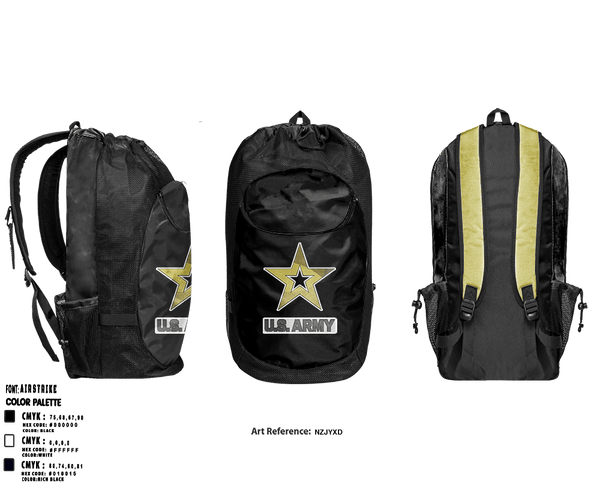 Gear Bag, 1O8B, Army, Teamtime, Team time, sublimation, custom sports apparel, team uniforms, spirit wear, spiritwear, sports uniforms, custom shirts, team store, custom team store, fundraiser sports, apparel fundraiser