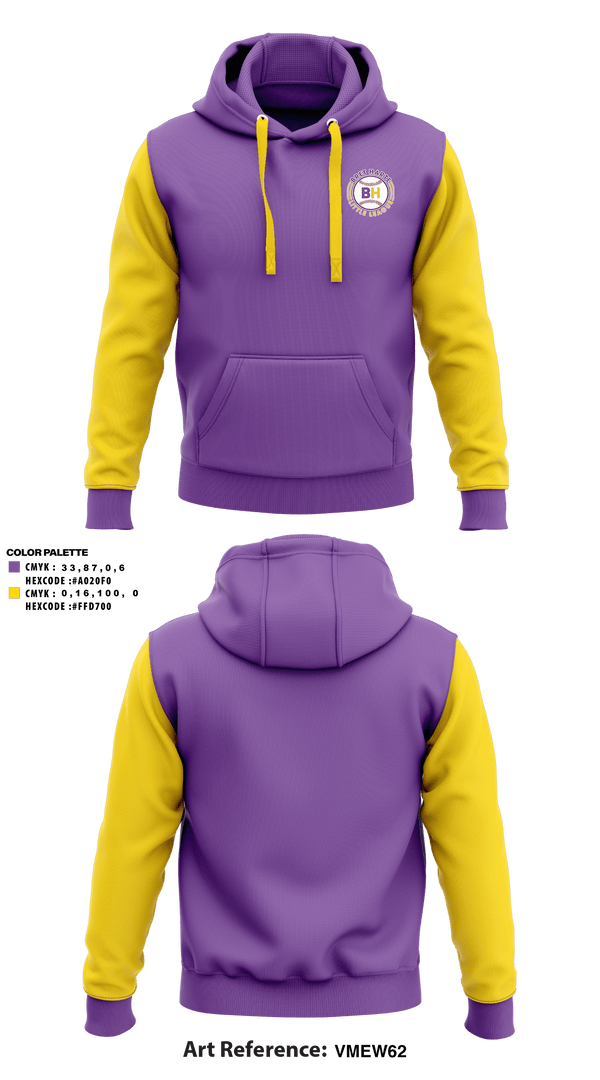 Hoodie, Bret Harte Little League, Baseball, Teamtime, Team time, sublimation, custom sports apparel, team uniforms, spirit wear, spiritwear, sports uniforms, custom shirts, team store, custom team store, fundraiser sports, apparel fundraiser