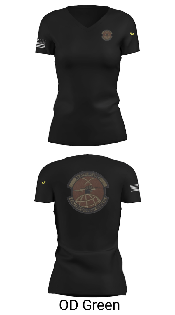 Women's Short Sleeve Vneck Shirt, , Air Force, Teamtime, Team time, sublimation, custom sports apparel, team uniforms, spirit wear, spiritwear, sports uniforms, custom shirts, team store, custom team store, fundraiser sports, apparel fundraiser