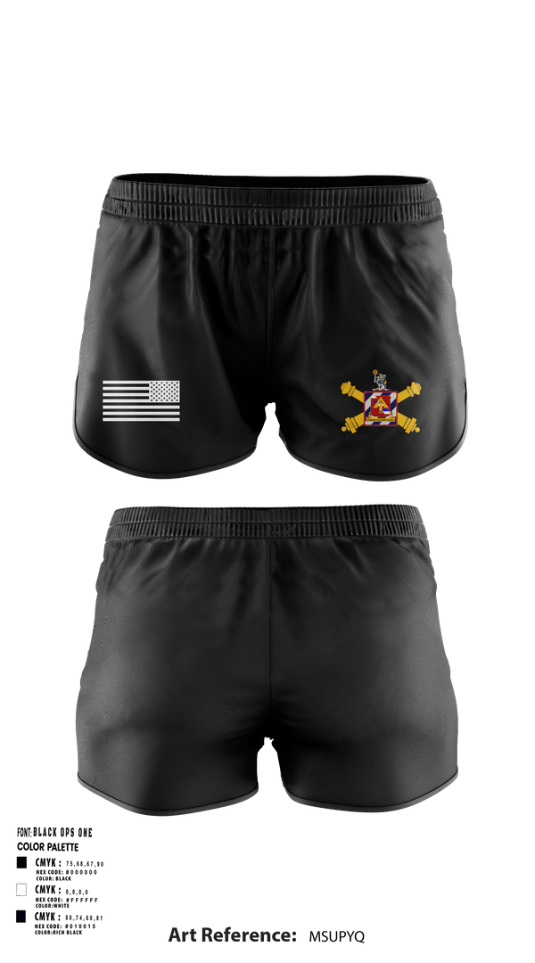 Ranger Panties, 1-41 FA, Army, Teamtime, Team time, sublimation, custom sports apparel, team uniforms, spirit wear, spiritwear, sports uniforms, custom shirts, team store, custom team store, fundraiser sports, apparel fundraiser