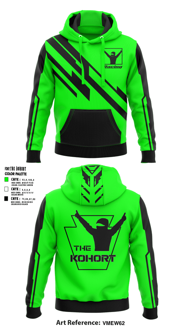 Hoodie, The Kohort, E-Sports, Teamtime, Team time, sublimation, custom sports apparel, team uniforms, spirit wear, spiritwear, sports uniforms, custom shirts, team store, custom team store, fundraiser sports, apparel fundraiser