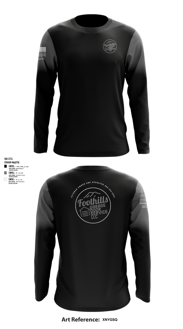Long Sleeve Performance Shirt, Foothills Garage Door Service LLCFoothills Garage Door Service LLC, , Teamtime, Team time, sublimation, custom sports apparel, team uniforms, spirit wear, spiritwear, sports uniforms, custom shirts, team store, custom team store, fundraiser sports, apparel fundraiser