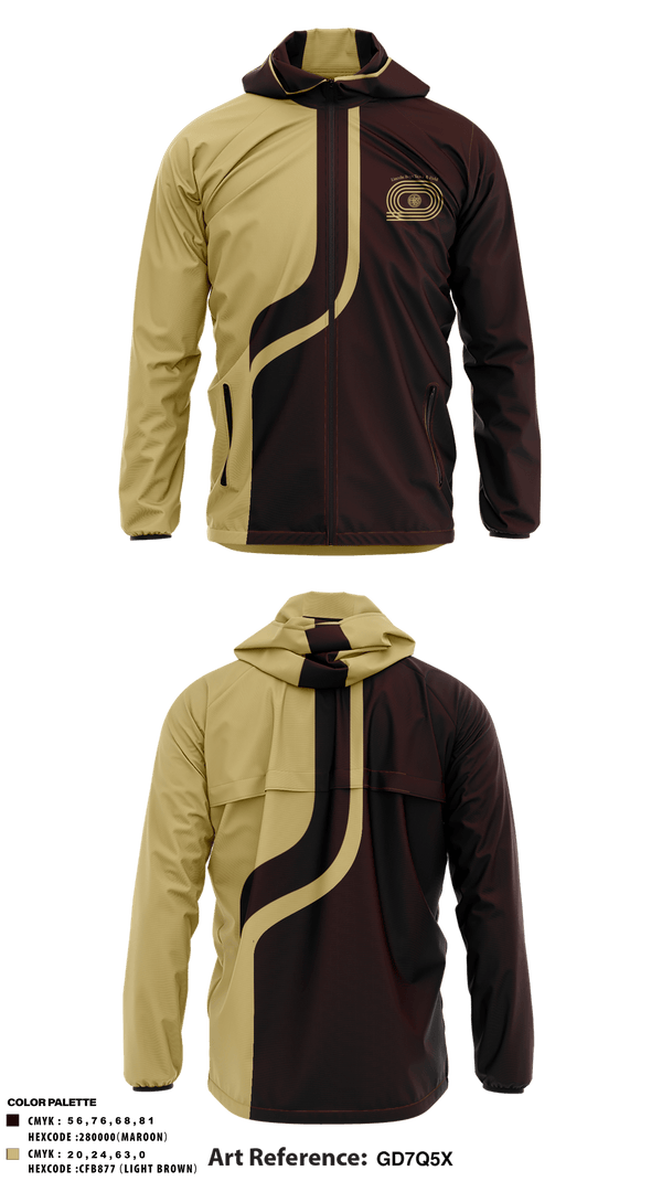 Windbreaker, Lincoln High School Track, Track & Field, Teamtime, Team time, sublimation, custom sports apparel, team uniforms, spirit wear, spiritwear, sports uniforms, custom shirts, team store, custom team store, fundraiser sports, apparel fundraiser