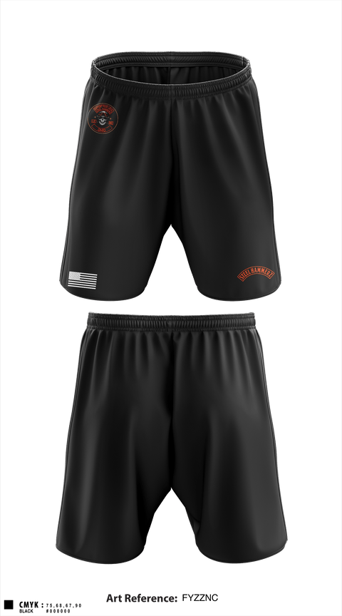Athletic Shorts With Pockets, Support steel hammerz, Police, Teamtime, Team time, sublimation, custom sports apparel, team uniforms, spirit wear, spiritwear, sports uniforms, custom shirts, team store, custom team store, fundraiser sports, apparel fundraiser