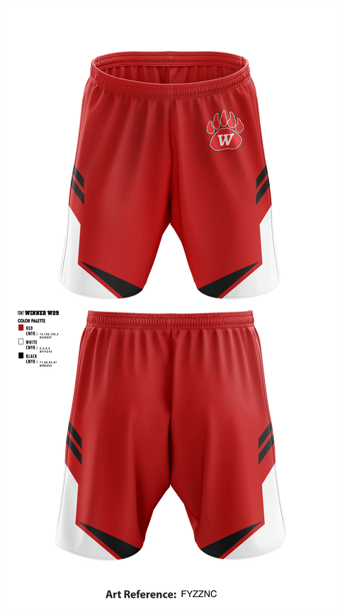 Athletic Shorts With Pockets, Wadsworth High School Gymnastics, Spirit Store, Teamtime, Team time, sublimation, custom sports apparel, team uniforms, spirit wear, spiritwear, sports uniforms, custom shirts, team store, custom team store, fundraiser sports, apparel fundraiser