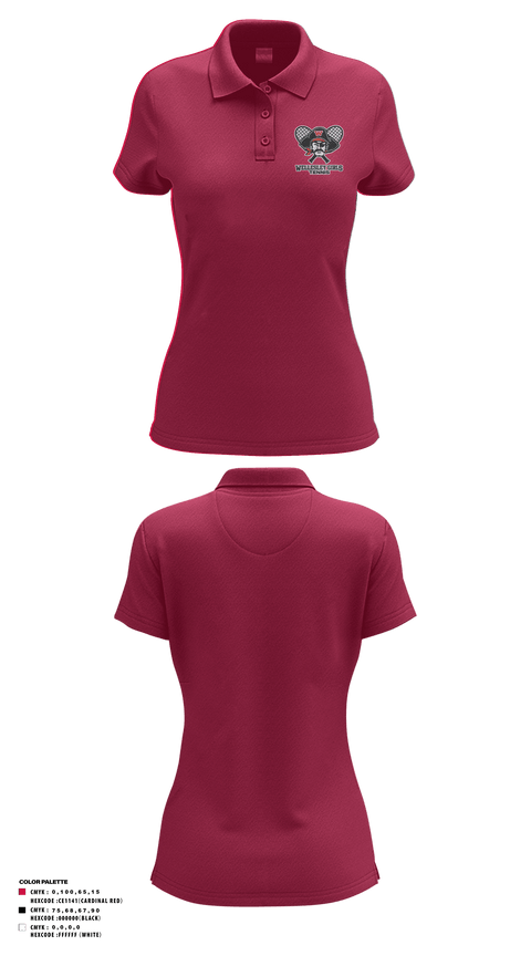 Women's Short Sleeve Performance Polo, wellesley girls tennis, Tennis, Teamtime, Team time, sublimation, custom sports apparel, team uniforms, spirit wear, spiritwear, sports uniforms, custom shirts, team store, custom team store, fundraiser sports, apparel fundraiser