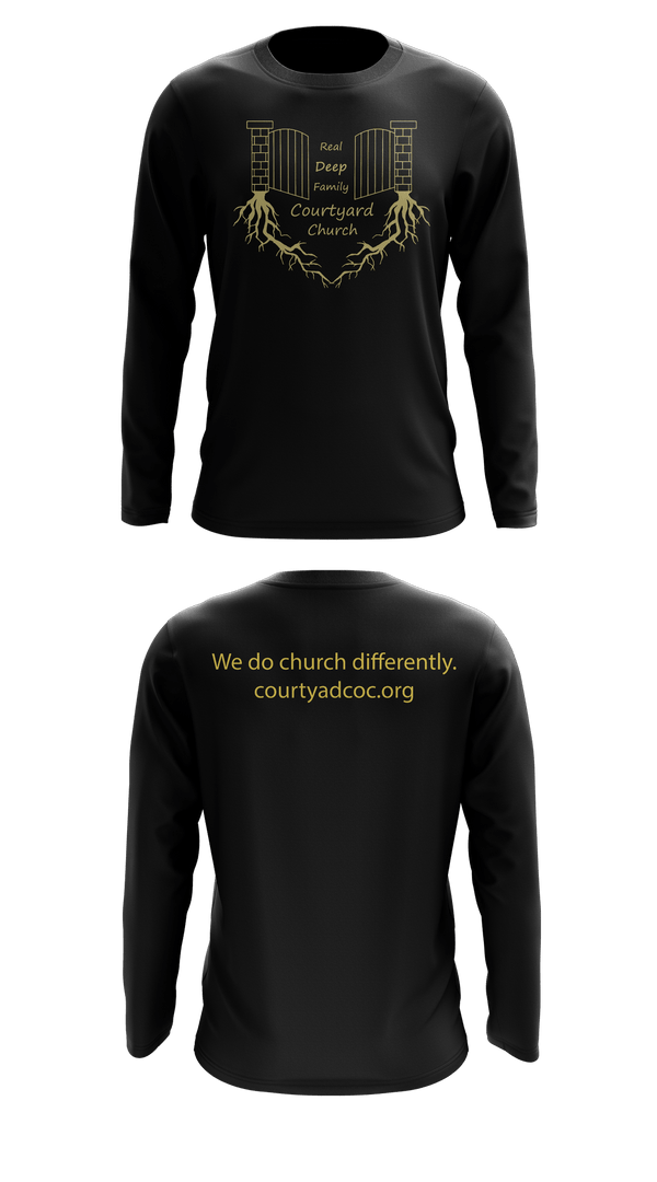 Long Sleeve Performance Shirt, Courtyard Chuch, , Teamtime, Team time, sublimation, custom sports apparel, team uniforms, spirit wear, spiritwear, sports uniforms, custom shirts, team store, custom team store, fundraiser sports, apparel fundraiser