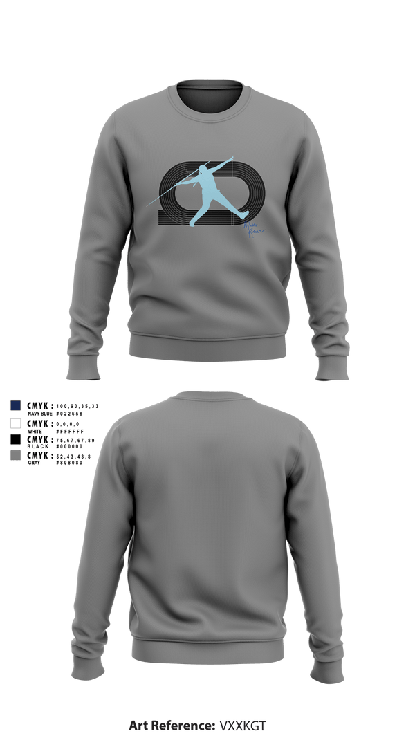 Crew Neck Sweatshirt, Maddie Roberts, , Teamtime, Team time, sublimation, custom sports apparel, team uniforms, spirit wear, spiritwear, sports uniforms, custom shirts, team store, custom team store, fundraiser sports, apparel fundraiser
