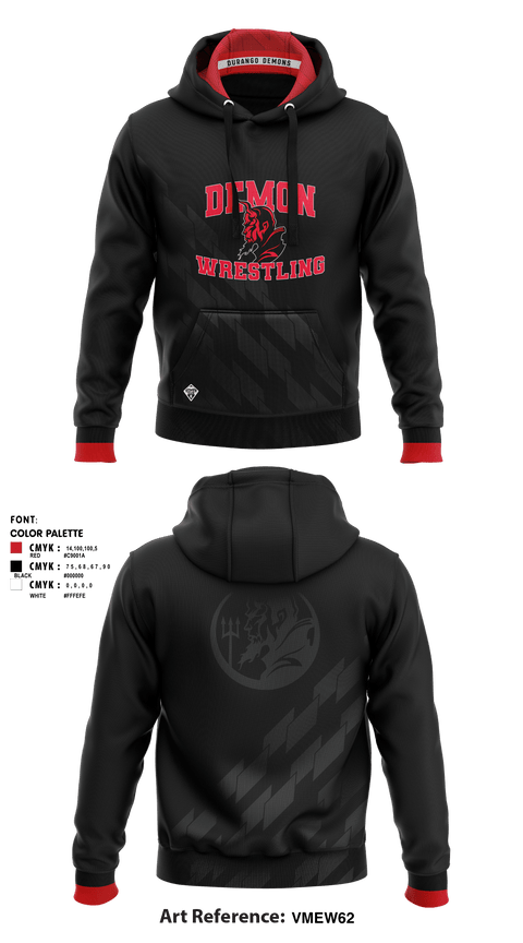 Hoodie, Durango HS Wrestling, Wrestling, Teamtime, Team time, sublimation, custom sports apparel, team uniforms, spirit wear, spiritwear, sports uniforms, custom shirts, team store, custom team store, fundraiser sports, apparel fundraiser