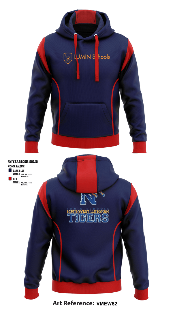 Hoodie, Northwest Lutheran School, Spirit Store, Teamtime, Team time, sublimation, custom sports apparel, team uniforms, spirit wear, spiritwear, sports uniforms, custom shirts, team store, custom team store, fundraiser sports, apparel fundraiser