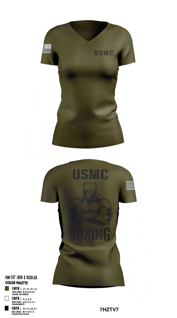 Women's Short Sleeve Vneck Shirt, , Marines, Teamtime, Team time, sublimation, custom sports apparel, team uniforms, spirit wear, spiritwear, sports uniforms, custom shirts, team store, custom team store, fundraiser sports, apparel fundraiser