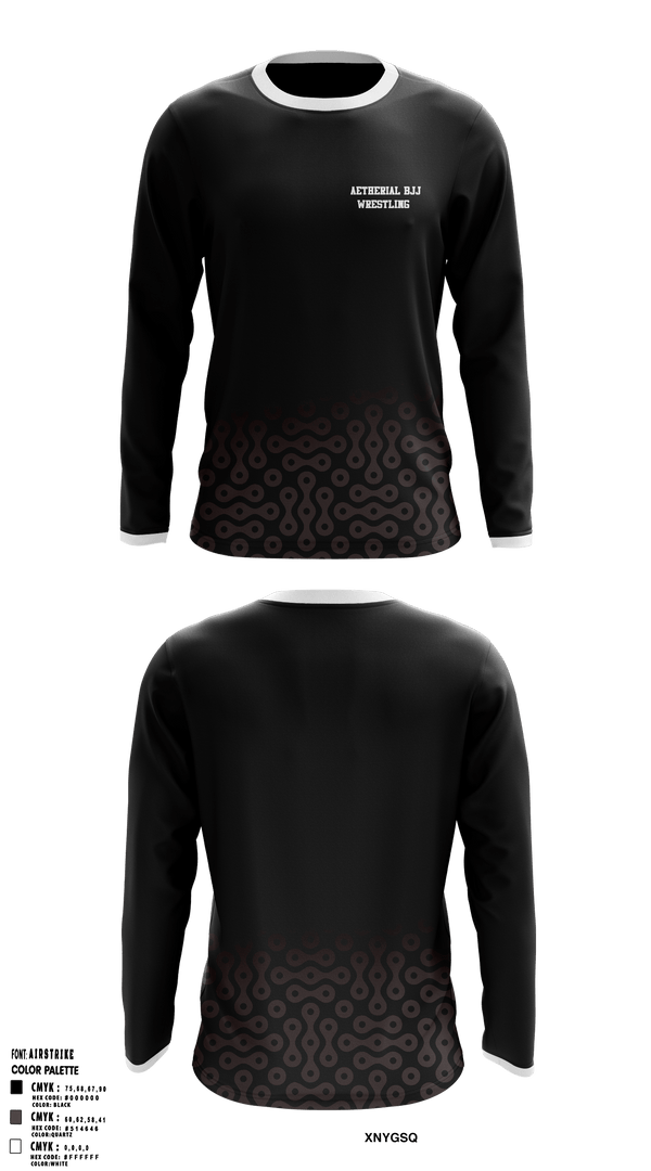 Long Sleeve Performance Shirt, Aetherial BJJ, Wrestling, Teamtime, Team time, sublimation, custom sports apparel, team uniforms, spirit wear, spiritwear, sports uniforms, custom shirts, team store, custom team store, fundraiser sports, apparel fundraiser