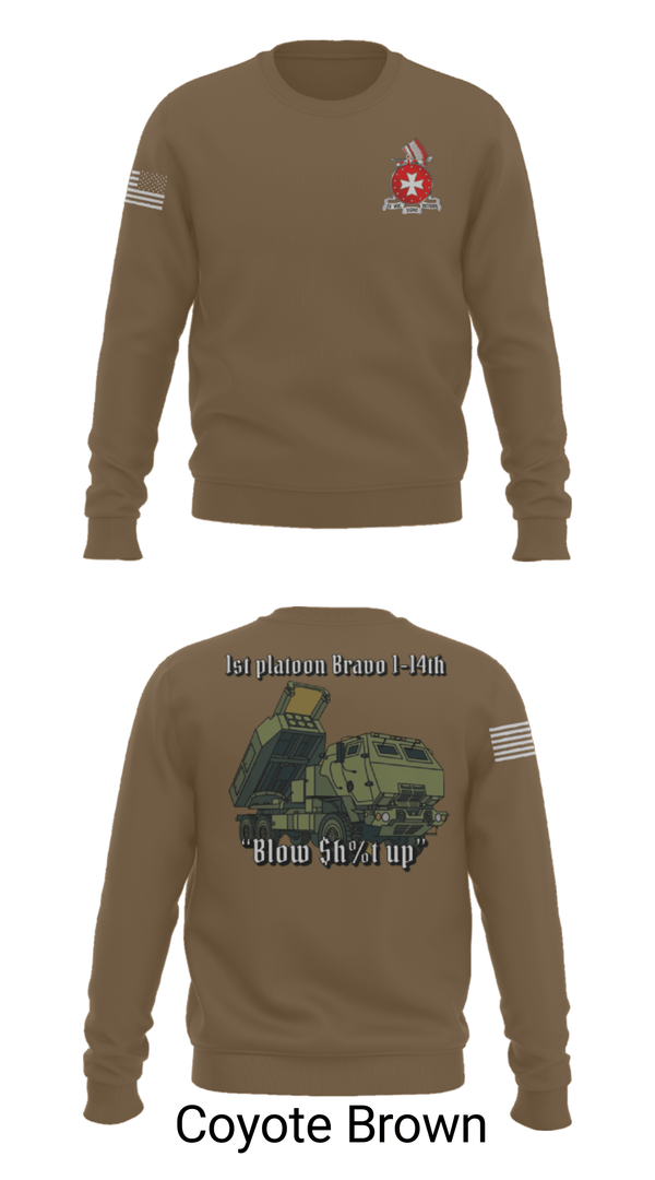 Crew Neck Sweatshirt, , Army, Teamtime, Team time, sublimation, custom sports apparel, team uniforms, spirit wear, spiritwear, sports uniforms, custom shirts, team store, custom team store, fundraiser sports, apparel fundraiser