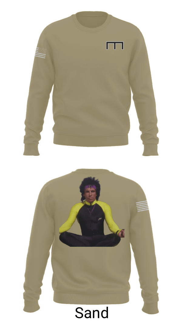Crew Neck Sweatshirt, , Army, Teamtime, Team time, sublimation, custom sports apparel, team uniforms, spirit wear, spiritwear, sports uniforms, custom shirts, team store, custom team store, fundraiser sports, apparel fundraiser
