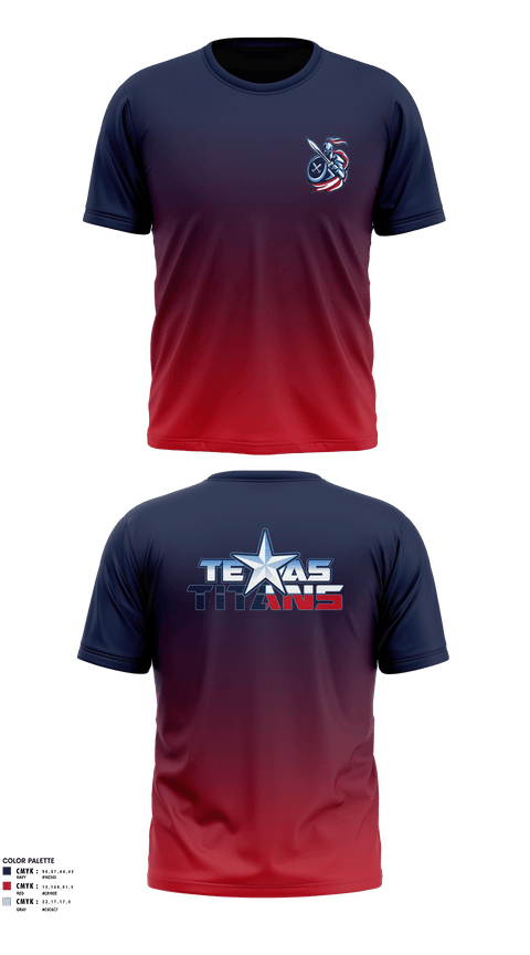 Short Sleeve Performance Shirt, Texas Titans Youth Football, Football, Teamtime, Team time, sublimation, custom sports apparel, team uniforms, spirit wear, spiritwear, sports uniforms, custom shirts, team store, custom team store, fundraiser sports, apparel fundraiser
