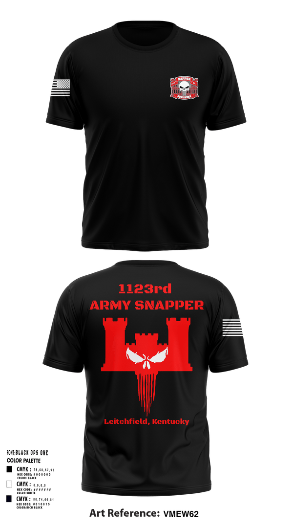 Short Sleeve Performance Shirt, 1123rd Sapper Company, Army, Teamtime, Team time, sublimation, custom sports apparel, team uniforms, spirit wear, spiritwear, sports uniforms, custom shirts, team store, custom team store, fundraiser sports, apparel fundraiser