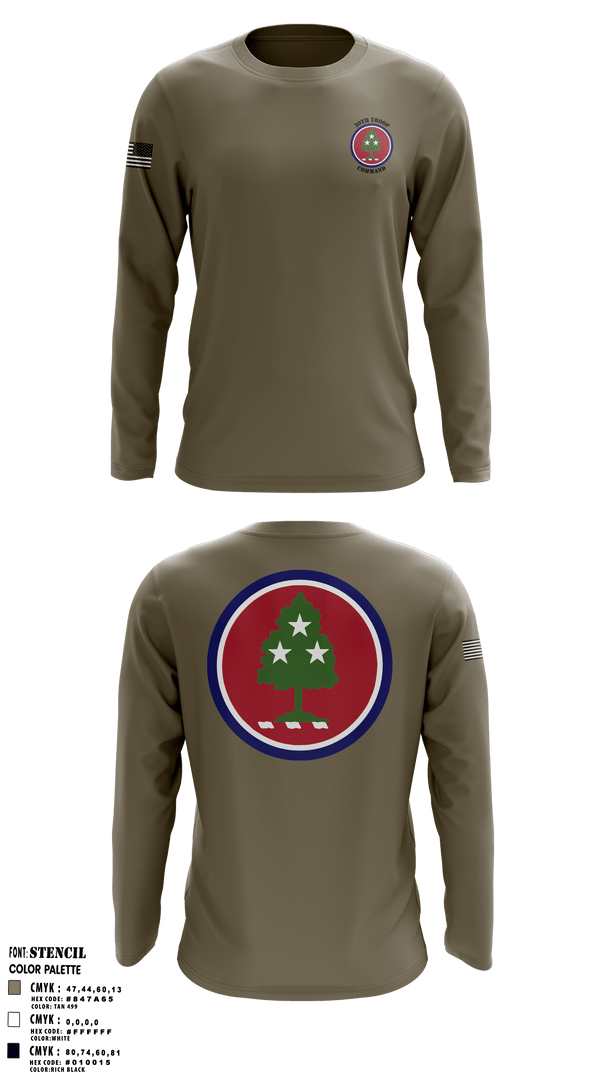 Long Sleeve Performance Shirt, , National Guard, Teamtime, Team time, sublimation, custom sports apparel, team uniforms, spirit wear, spiritwear, sports uniforms, custom shirts, team store, custom team store, fundraiser sports, apparel fundraiser
