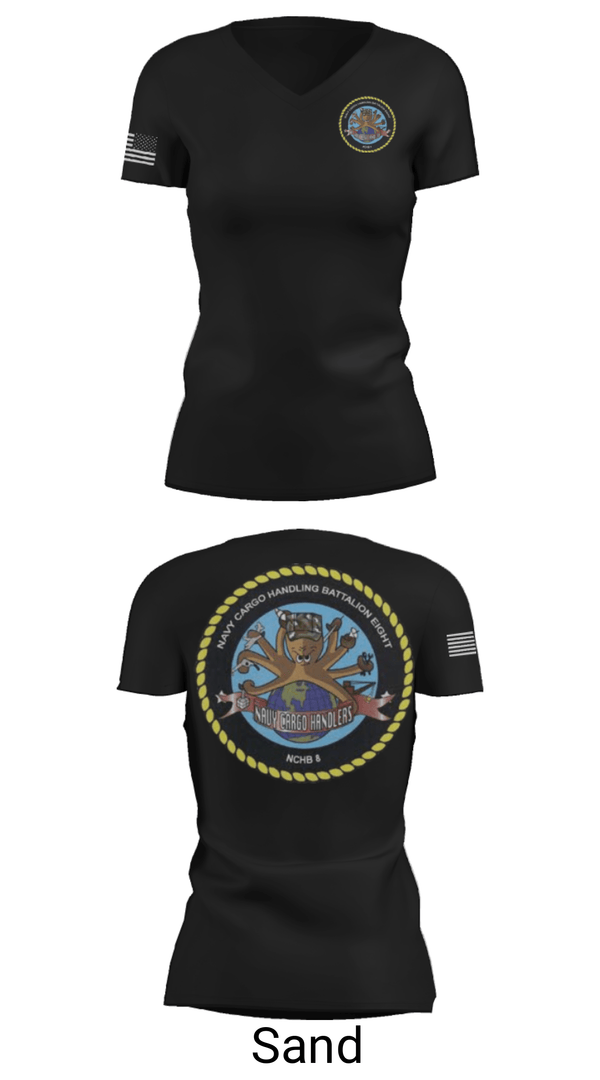 Women's Short Sleeve Vneck Shirt, , Navy, Teamtime, Team time, sublimation, custom sports apparel, team uniforms, spirit wear, spiritwear, sports uniforms, custom shirts, team store, custom team store, fundraiser sports, apparel fundraiser