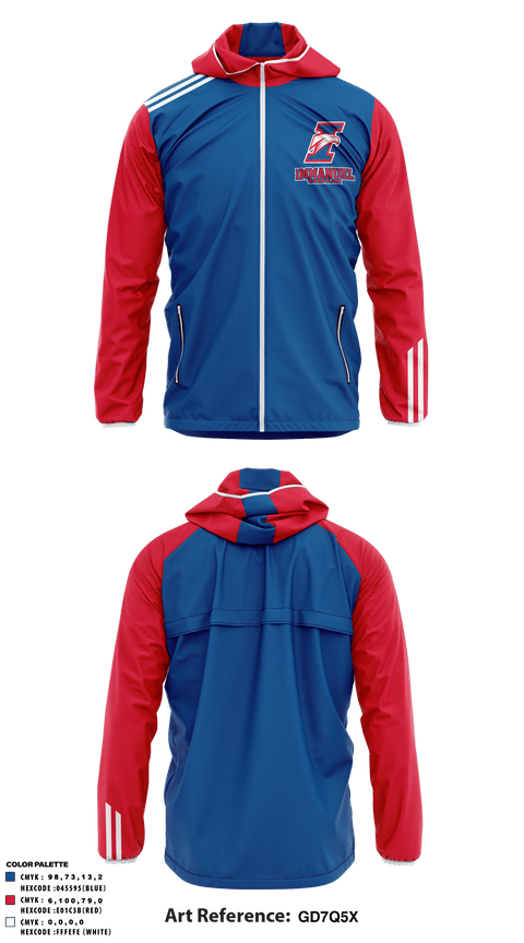 Windbreaker, Immanuel High School Wrestling, Wrestling, Teamtime, Team time, sublimation, custom sports apparel, team uniforms, spirit wear, spiritwear, sports uniforms, custom shirts, team store, custom team store, fundraiser sports, apparel fundraiser