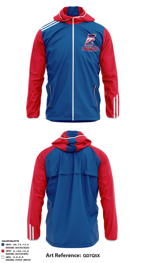 Windbreaker, Immanuel High School Wrestling, Wrestling, Teamtime, Team time, sublimation, custom sports apparel, team uniforms, spirit wear, spiritwear, sports uniforms, custom shirts, team store, custom team store, fundraiser sports, apparel fundraiser