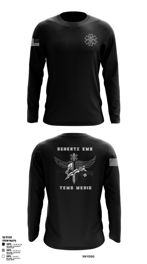 Long Sleeve Performance Shirt, Schertz SWAT, Fire Department, Teamtime, Team time, sublimation, custom sports apparel, team uniforms, spirit wear, spiritwear, sports uniforms, custom shirts, team store, custom team store, fundraiser sports, apparel fundraiser
