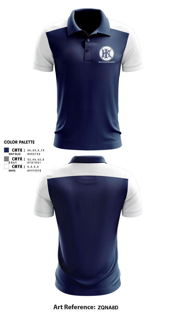 Women's Short Sleeve Performance Polo, Kent Island Baseball, Baseball, Teamtime, Team time, sublimation, custom sports apparel, team uniforms, spirit wear, spiritwear, sports uniforms, custom shirts, team store, custom team store, fundraiser sports, apparel fundraiser
