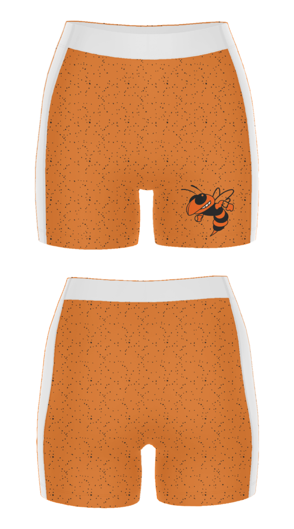 Women's Compression Shorts, Coalfield High School Basketball, Women's Basketball, Teamtime, Team time, sublimation, custom sports apparel, team uniforms, spirit wear, spiritwear, sports uniforms, custom shirts, team store, custom team store, fundraiser sports, apparel fundraiser