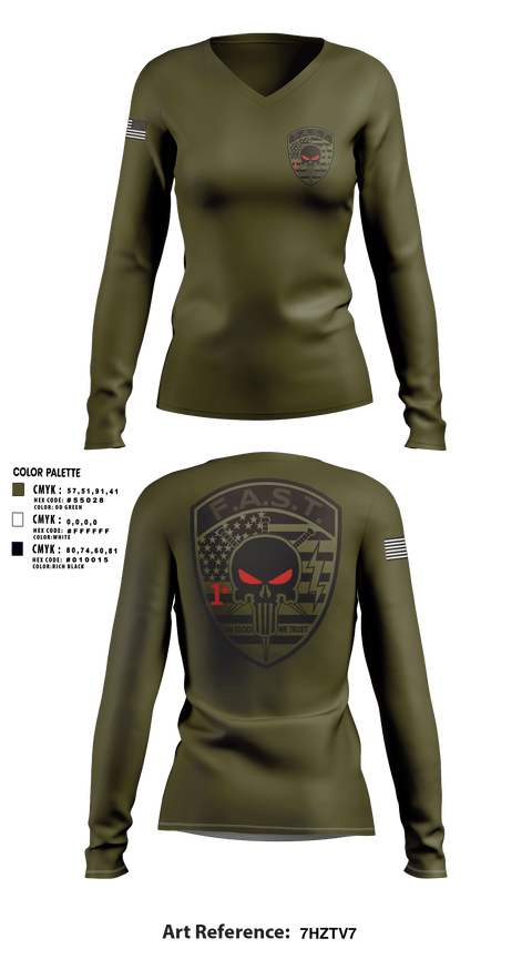 Women's Long Sleeve Vneck Shirt, , Police, Teamtime, Team time, sublimation, custom sports apparel, team uniforms, spirit wear, spiritwear, sports uniforms, custom shirts, team store, custom team store, fundraiser sports, apparel fundraiser