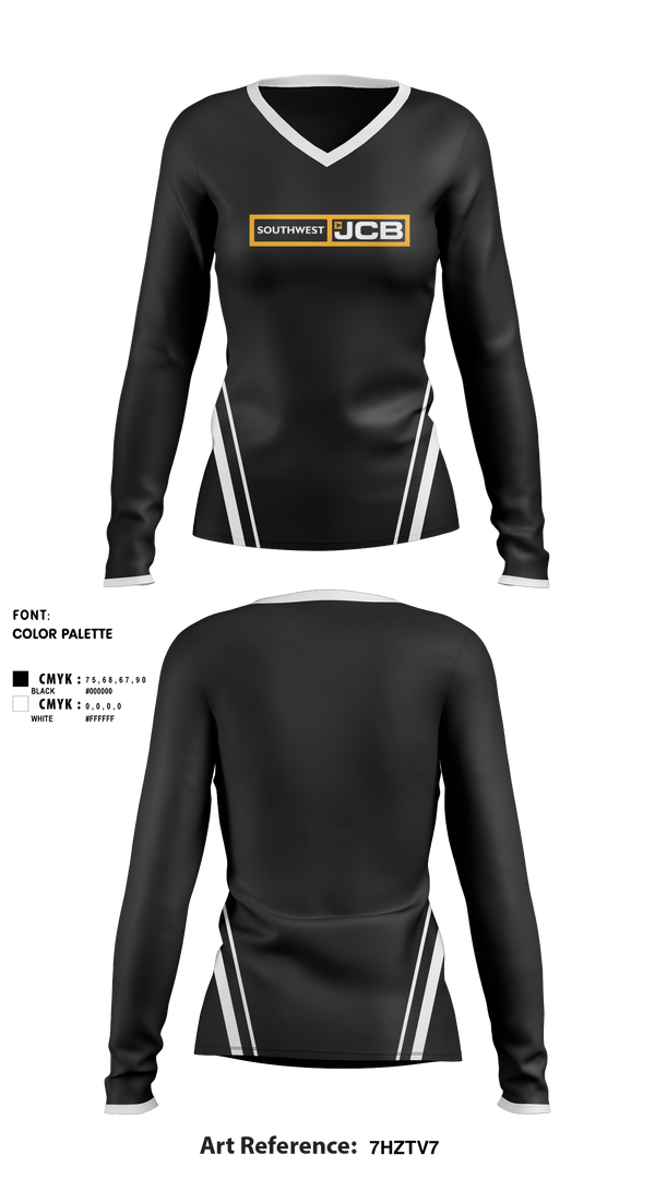 Women's Long Sleeve Vneck Shirt, , , Teamtime, Team time, sublimation, custom sports apparel, team uniforms, spirit wear, spiritwear, sports uniforms, custom shirts, team store, custom team store, fundraiser sports, apparel fundraiser
