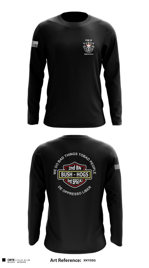 Long Sleeve Performance Shirt, MCPOD-XVIII Airborne Corps, Army, Teamtime, Team time, sublimation, custom sports apparel, team uniforms, spirit wear, spiritwear, sports uniforms, custom shirts, team store, custom team store, fundraiser sports, apparel fundraiser