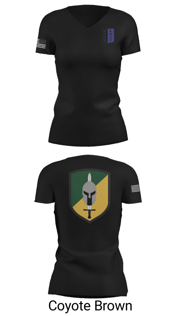 Women's Short Sleeve Vneck Shirt, , Army, Teamtime, Team time, sublimation, custom sports apparel, team uniforms, spirit wear, spiritwear, sports uniforms, custom shirts, team store, custom team store, fundraiser sports, apparel fundraiser